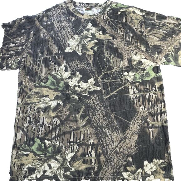 Vintage Mossy Oak Shirt Mens Extra Large Camo Classics Real Tree Camouflage XL - Picture 1 of 16